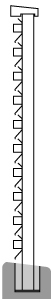 断面図（角度付フィン）
