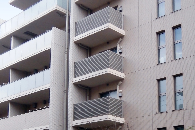 MH-RBYAN アルミ格子手摺室外機置場専用タイプ